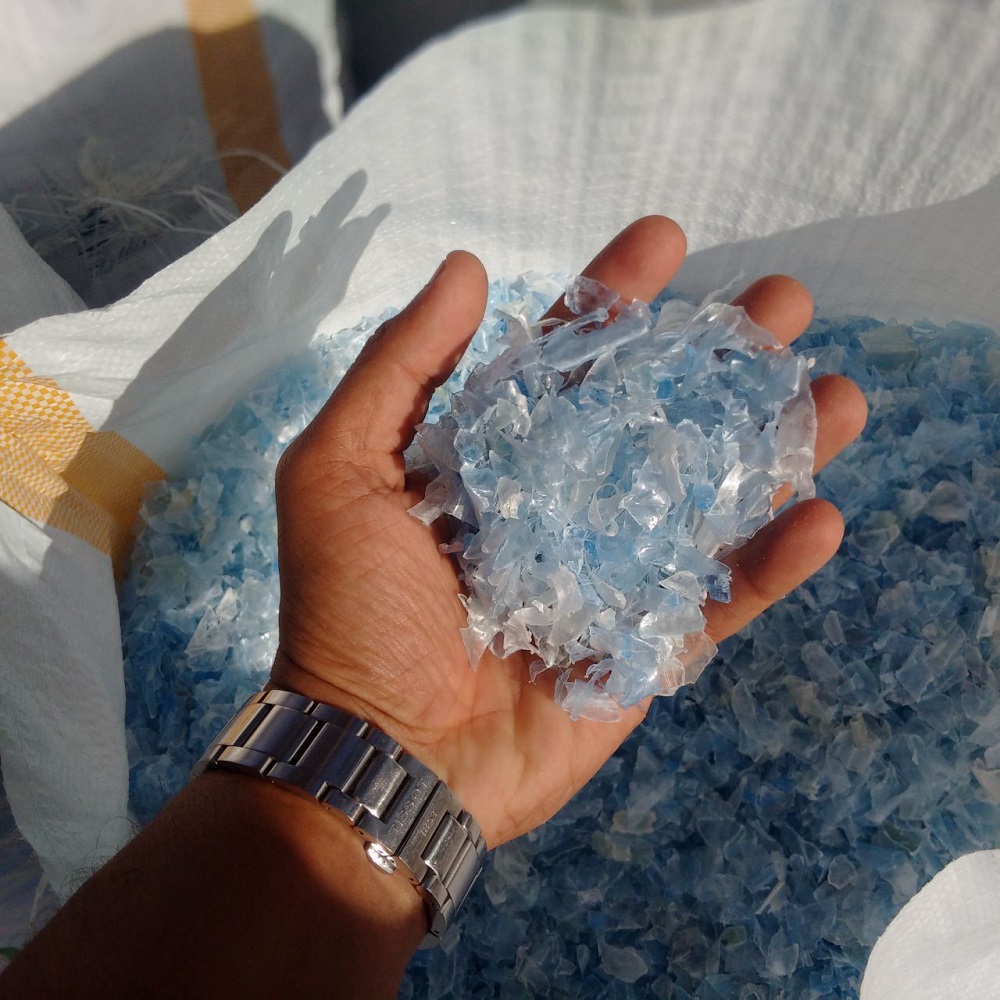 PET FLAKE TRANSPARENT COLOR HOT WASHED/ PET FLAKE COLD WASHED/ PET FLAKE 100% CLEAR