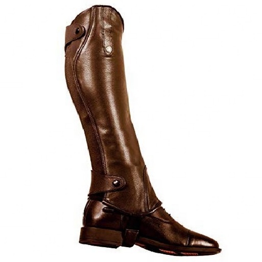 Manaal Enterprises Leather Equestrian Body Protector Equipment Genuine Horse Riding Half Horse Chaps, Size: Children & Adult
