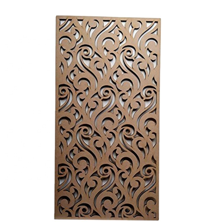 Laser Cut Privacy Screens Stainless Steel Decorative Metal Screen Garden Dividers Decoration Aluminum Metal Screen Patterns