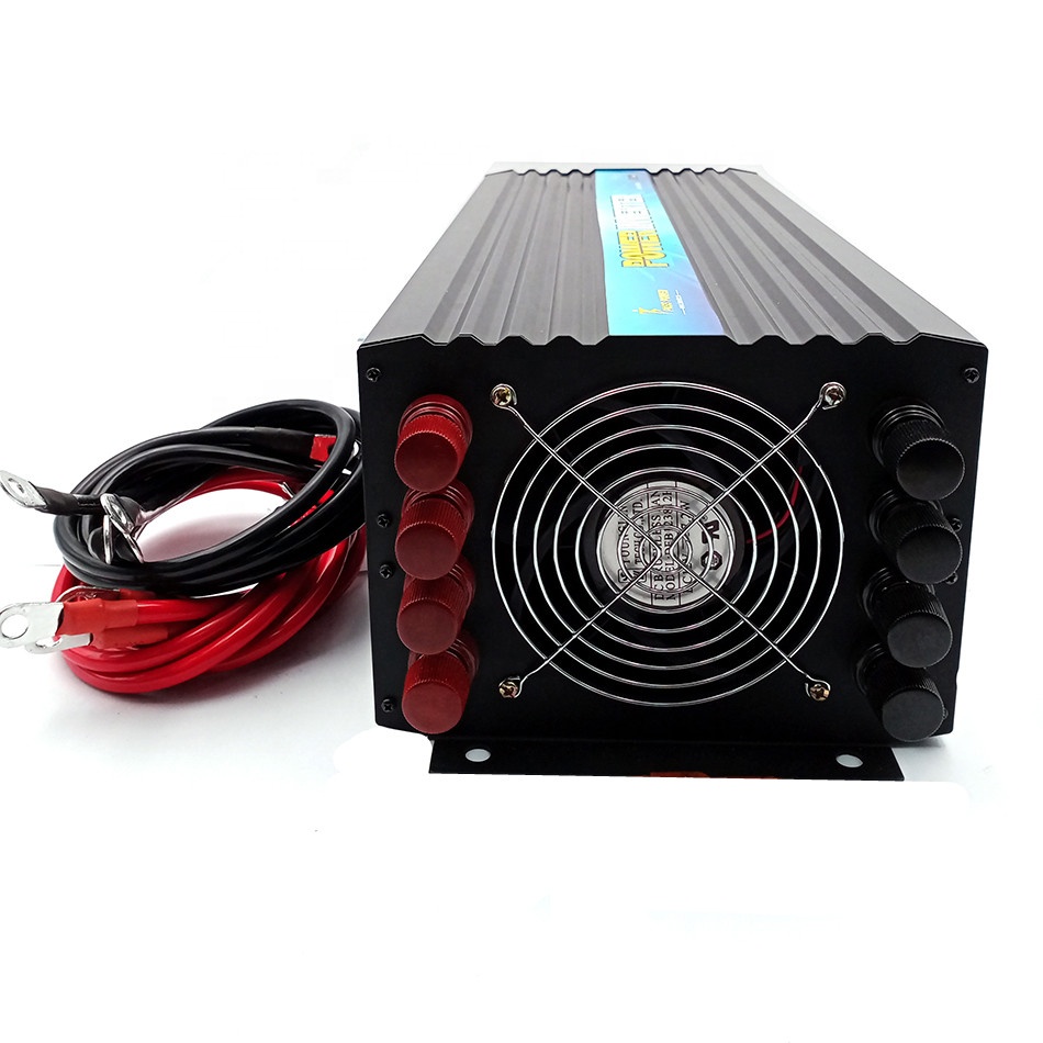 2021 High quality 5kw 5000w 48v to 220v power inverter pure sine wave home caravan converter