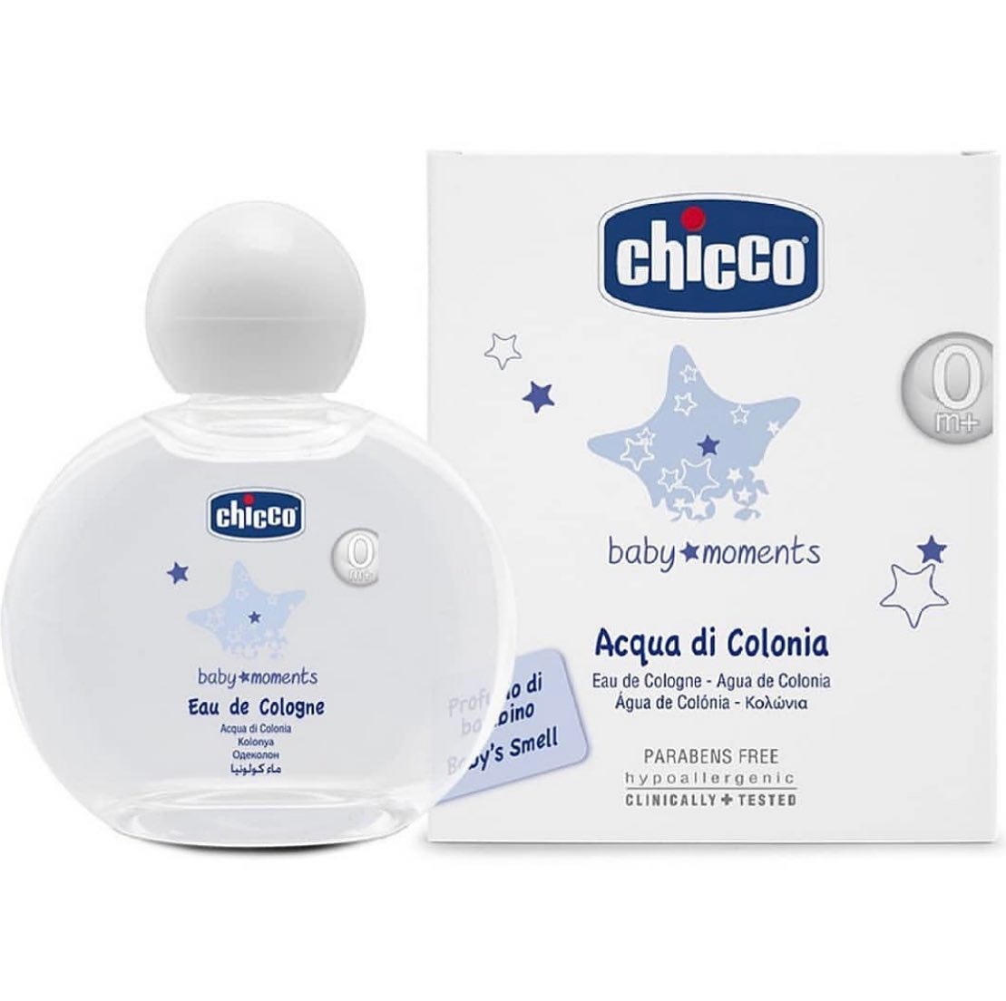 Щетка для волос CHICCO, одеколон 100 мл