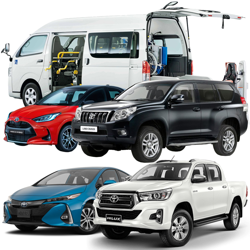 Подержанные автомобили TOYOTA из Японии