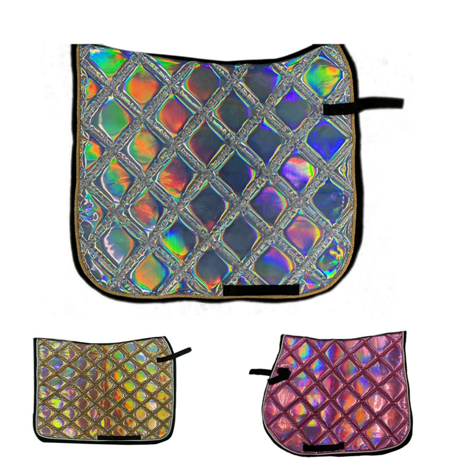 Hzz Holographic Saddle Pad , Horse Ridding Equestrian Made By Pakistan High Quality