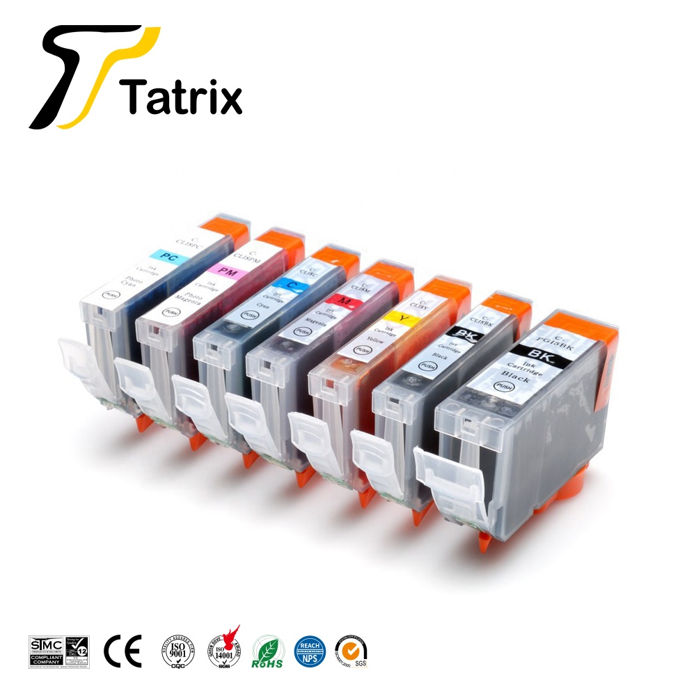 Tatrix PGI-5BK PGI5BK CLI-8 CLI8 цвета Совместимый картридж для принтера Canon принтерам PIXMA iP3300 iP4200 iP4500