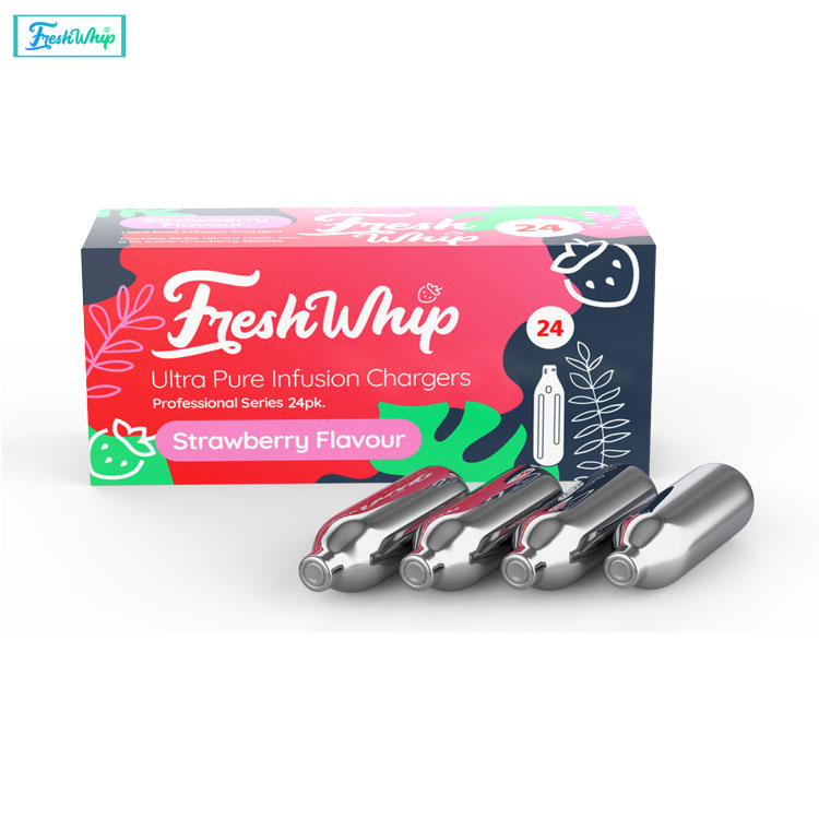 Оптовая продажа европейских зарядных устройств Freshwhip с клубничным кремом по подлинной рыночной цене
