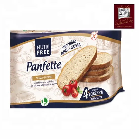 300 g Gluten Free Sliced Bread Pan Fette Giuseppe Verdi Selection Gluten Free Bread Made in Italy
