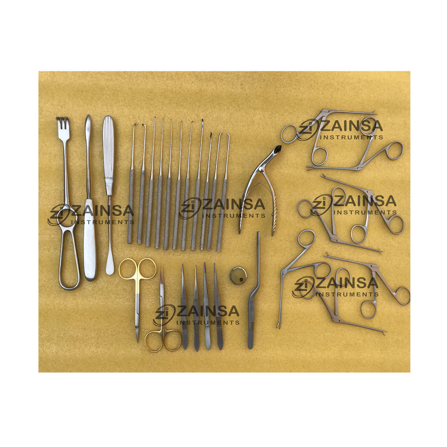 Micro Ear Surgery Set, ENT Instruments Set, Tympanoplasty Set Medical Equipment Standard Steel Used in Tympanoplasty Surgery