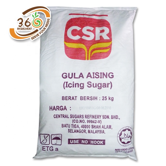 25 кг CSR сахарная глазурь