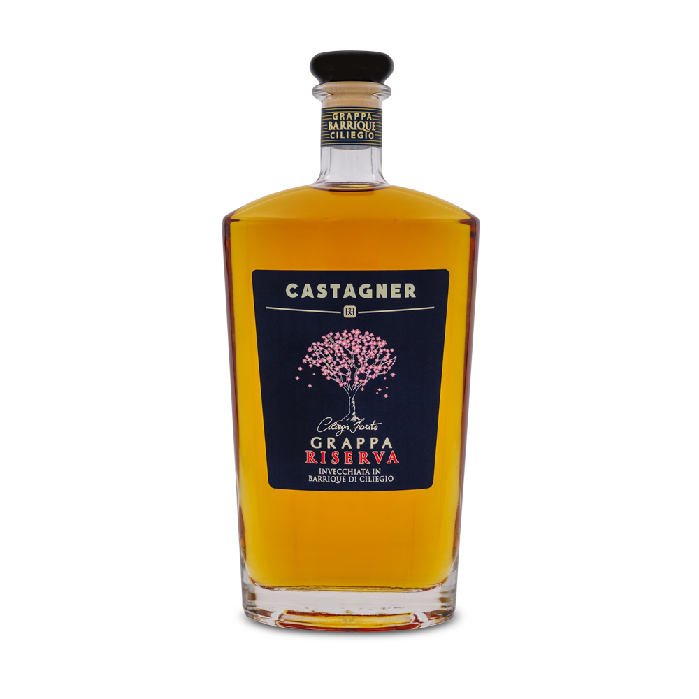 ITALIAN HIGH QUALITY MARC GRAPPA BARRIQUE DI CILIEGIO RISERVA 700 ML