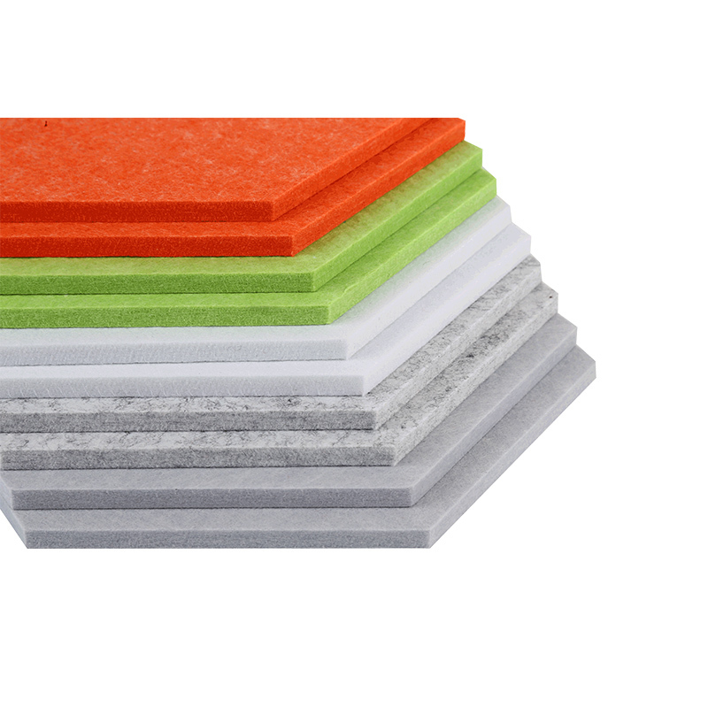 Manufacturer 1700 GSM Sound Absorption 3D Polyester Fiber Acoustic Panels