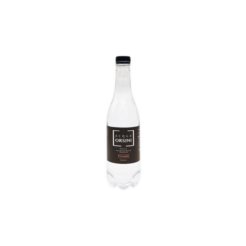 Italian Acqua Orsini Black 50cl Sparkling Mineral Water Ready To Ship