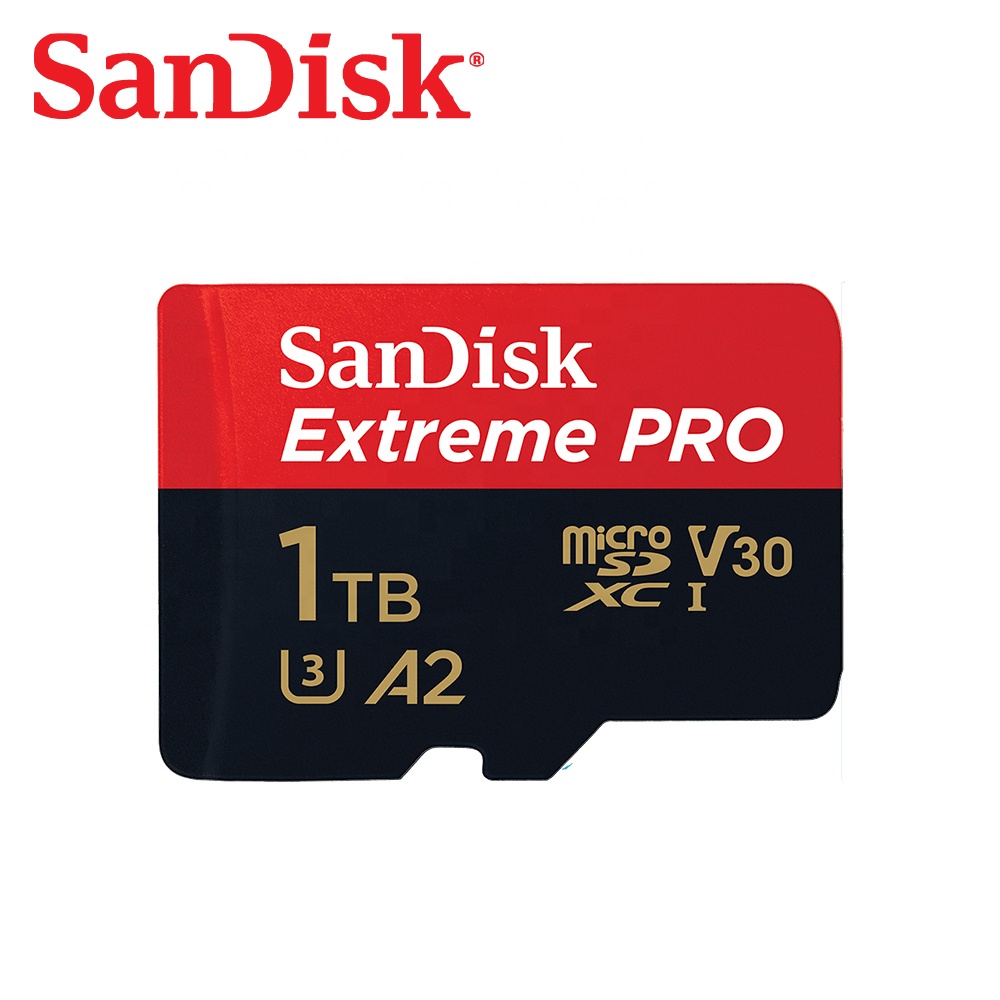 Двойной Флеш-накопитель SanDisk Extreme Pro Micro SD карты с адаптером SD UHS-I A1 U3 V30 C10 флэш-памяти SDXC карты 1 ТБ слот для карт памяти