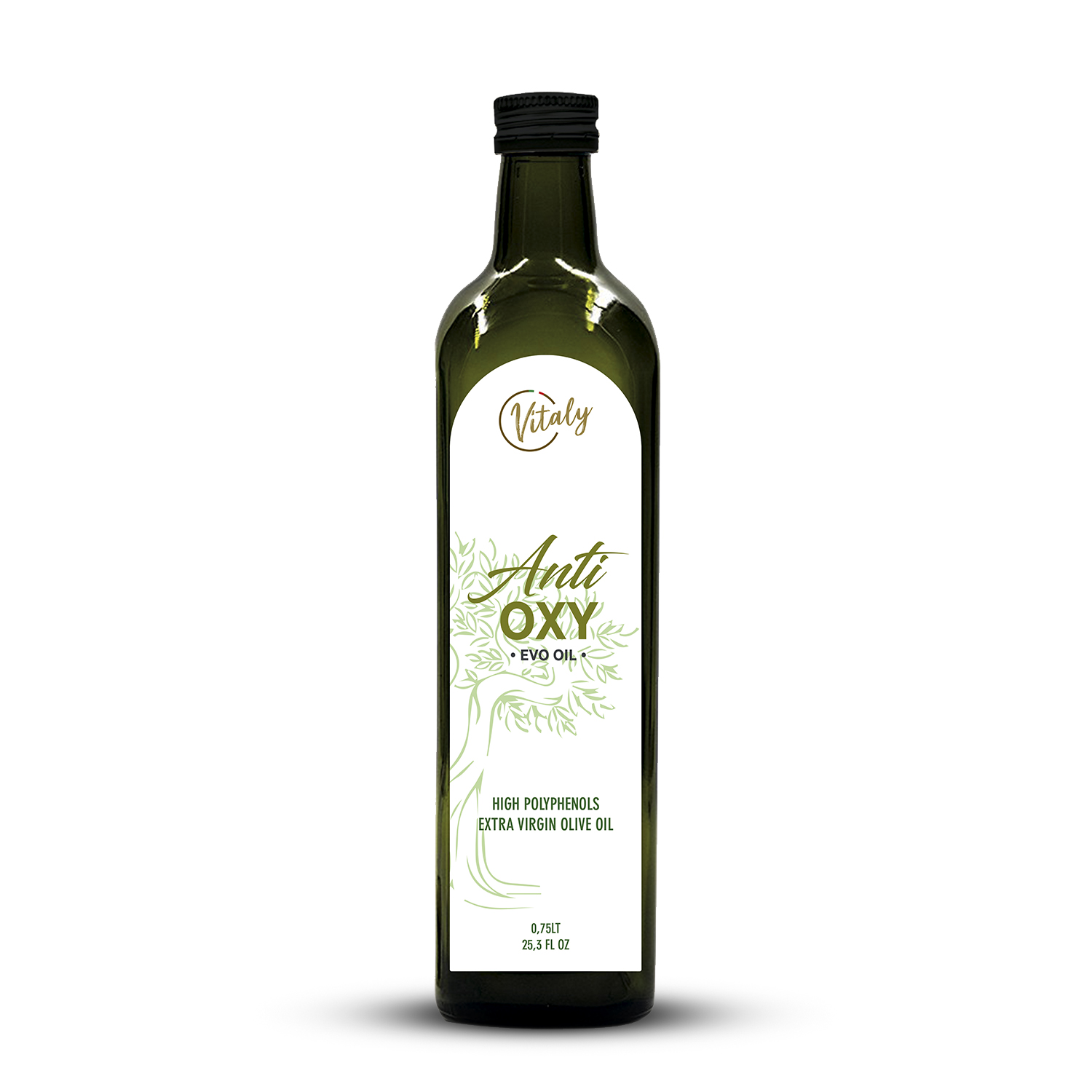Vitaly Anti-Oxy Olive Oil 750 ML glass bottle CASA OILIO SPERLONGA italy