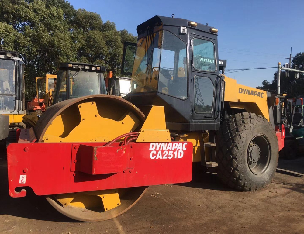 Дорожный каток Dynapac CA25 б/у, дорожный каток vibratory roller double drum для продажи