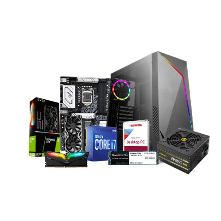Большой игровой Настольный ПК 10 поколения Cor_e I5 / I7 8 Core RTX2060 16G 512G In _ tel WIND_OW