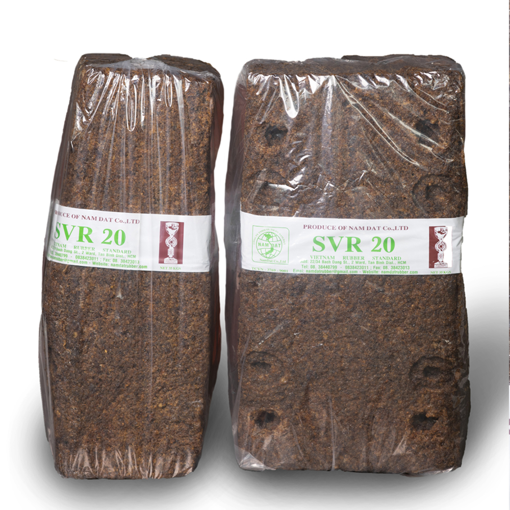Hot Natural Rubber SVR 20 (TSR 20) with cheap price from Vietnam