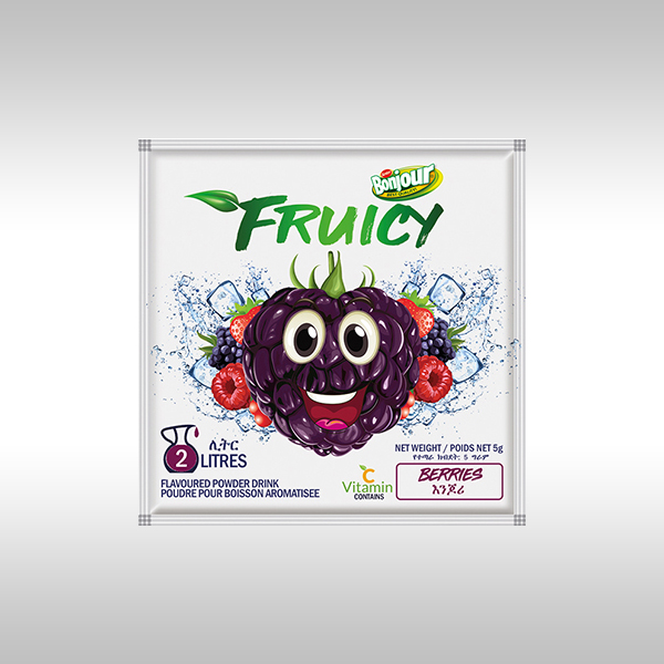 Мгновенный питьевой порошок Fruicy/2 литра