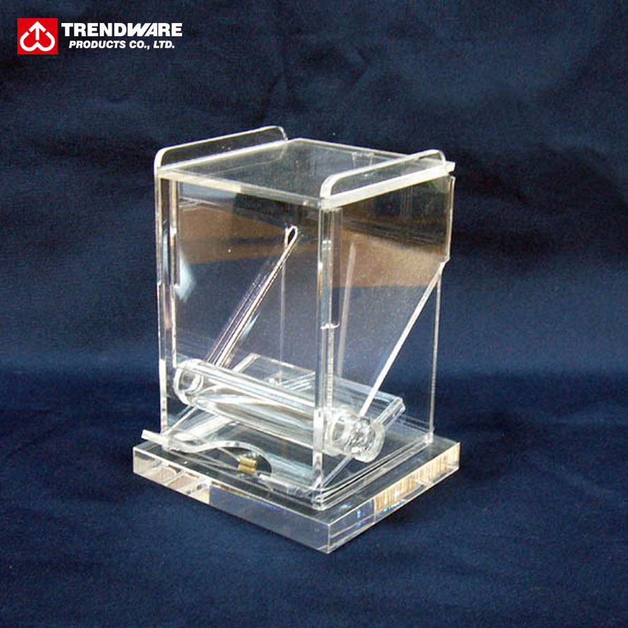 Unwrapped Toothpick Dispenser, Clear Acrylic