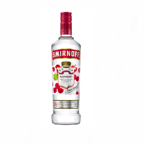 British Smirnoff Bottled Vodka with 40% Alcohol Content for Sale