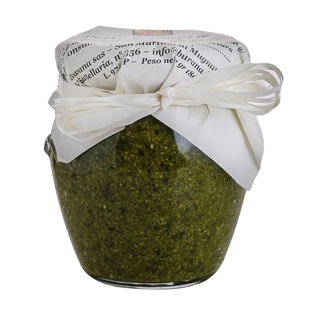 Made in Italy High Quality Sauce - Original Pesto Genovese - Best for pasta