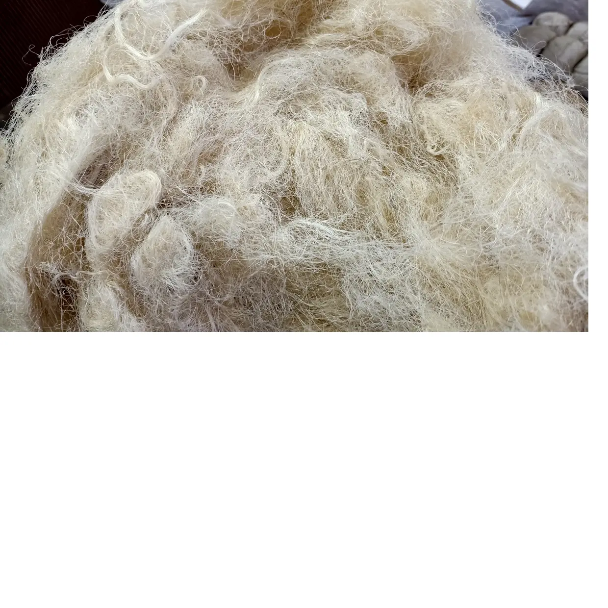 Silk Waste for Textile Artists, Spinners, Weavers and Art and Crafts