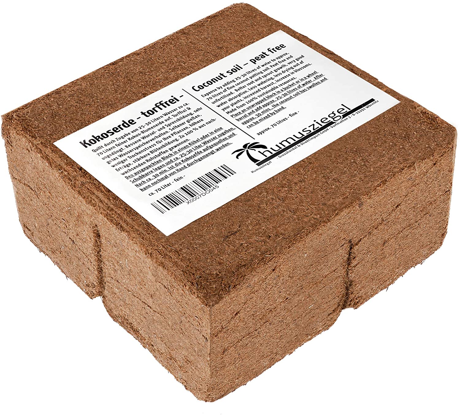 Cocopeat Fiber Grow Bags/Low EC Coco peat Grow bag Slabs in Green houses