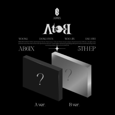Оптовая продажа альбомов KPOP корейской группы мальчиков AB6IX - A до B / 5TH EP ABLUM