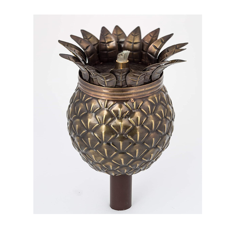 Stainless steel oil Tiki torch