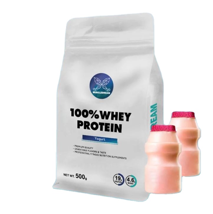 muscle gain yogurt flavor sport high protein powder
