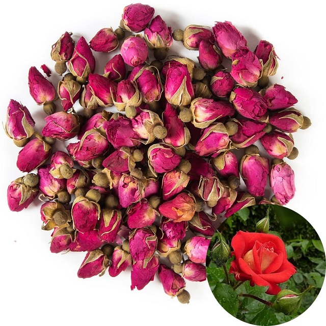 Balances the skin pH - Natural Dried Rose Petals