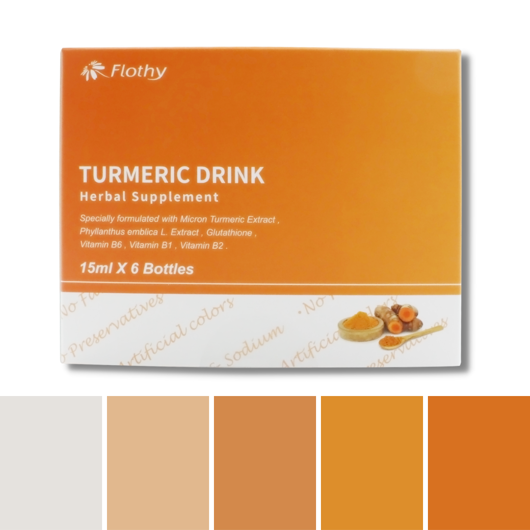 odm turmeric curcumin herbal supplements Flothy Turmeric Drink Natural Curcumin liquid Herbal Supplement