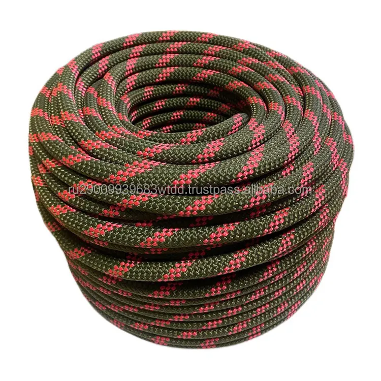 High quality static nylon rope for industriala climbing, 100 meters strong and durable, product or Russia