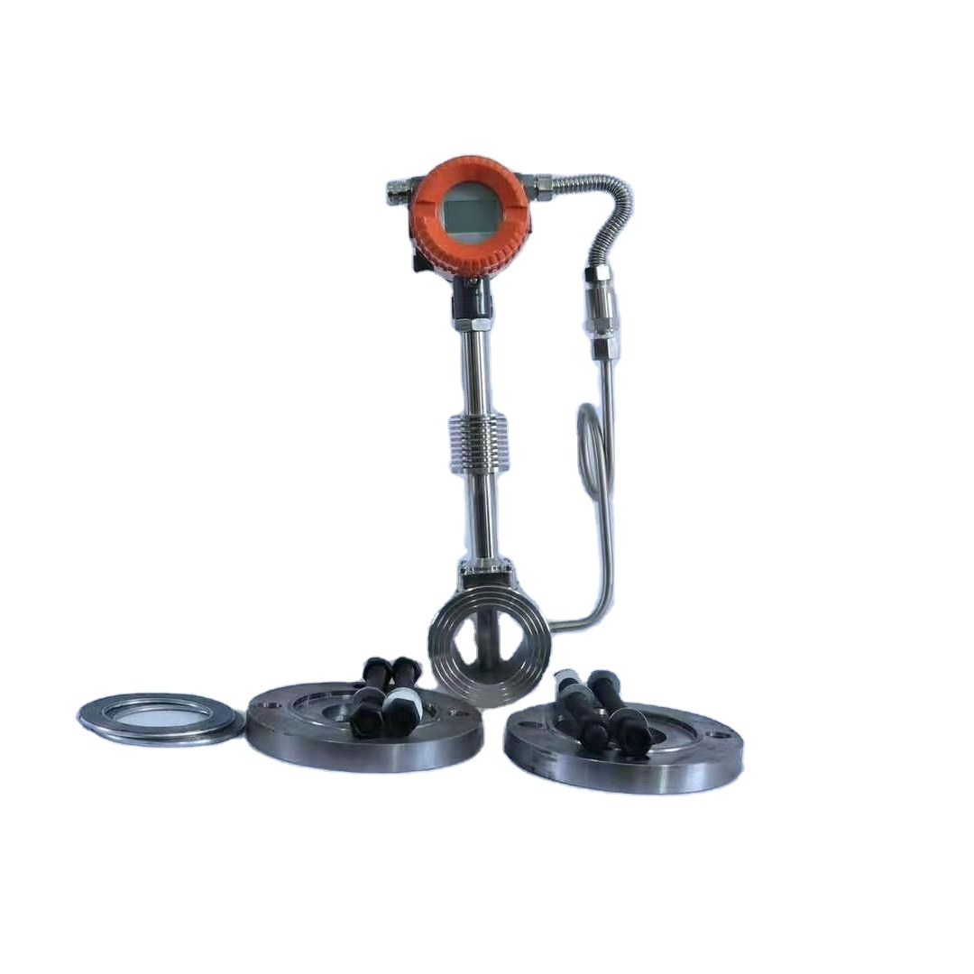 temperature and pressure compensation integrated flow meter
