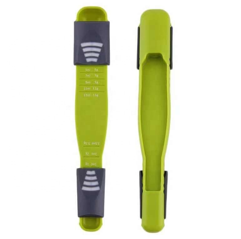 Adjustable Kitchen Measuring Spoon Liquid Powder Measure Cup Cooking Seasoning Coffee Kitchen Scale spoon