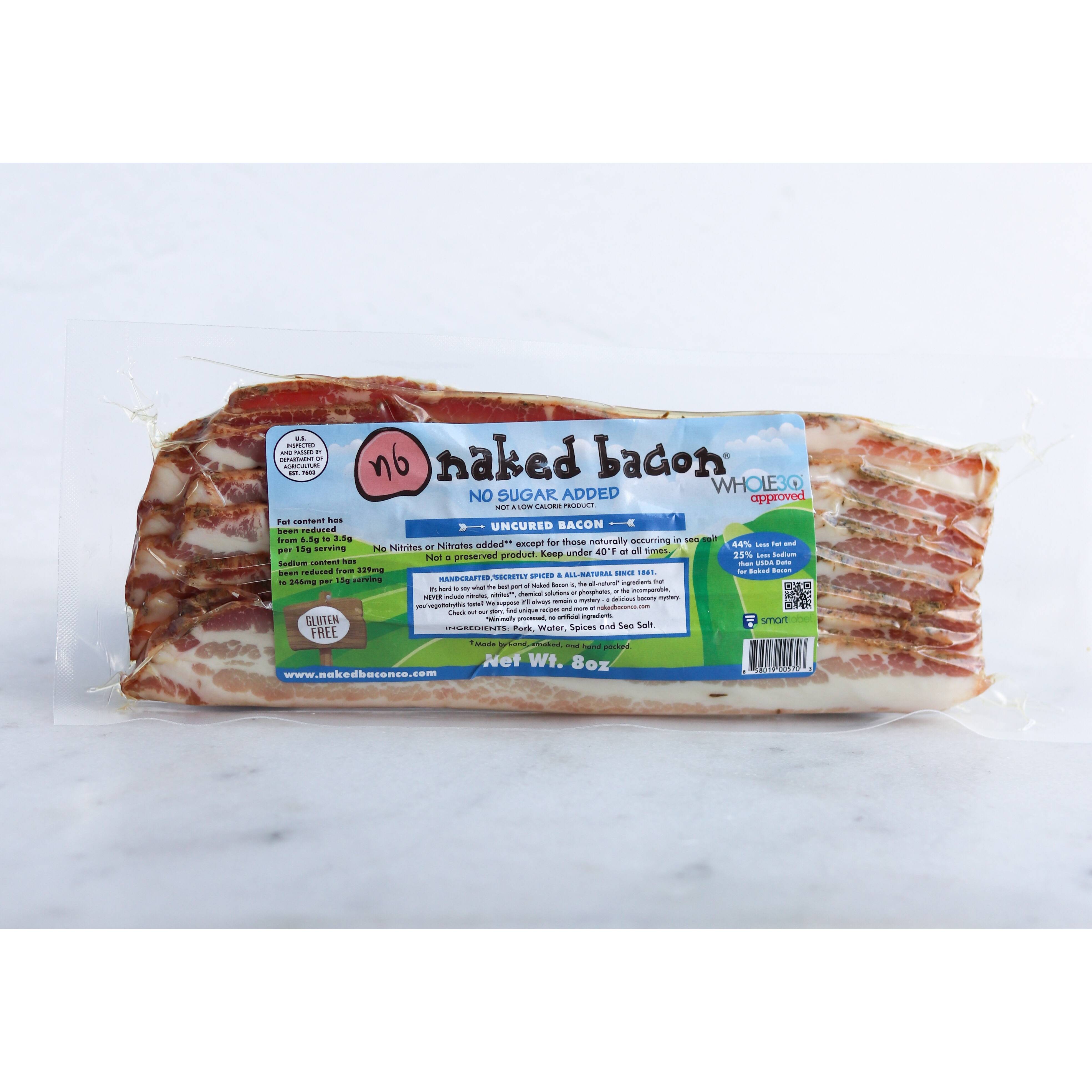 Hand Cured And Crazy Delicious Original Sugar Free & Gluten Free Whole30 Approved Bacon