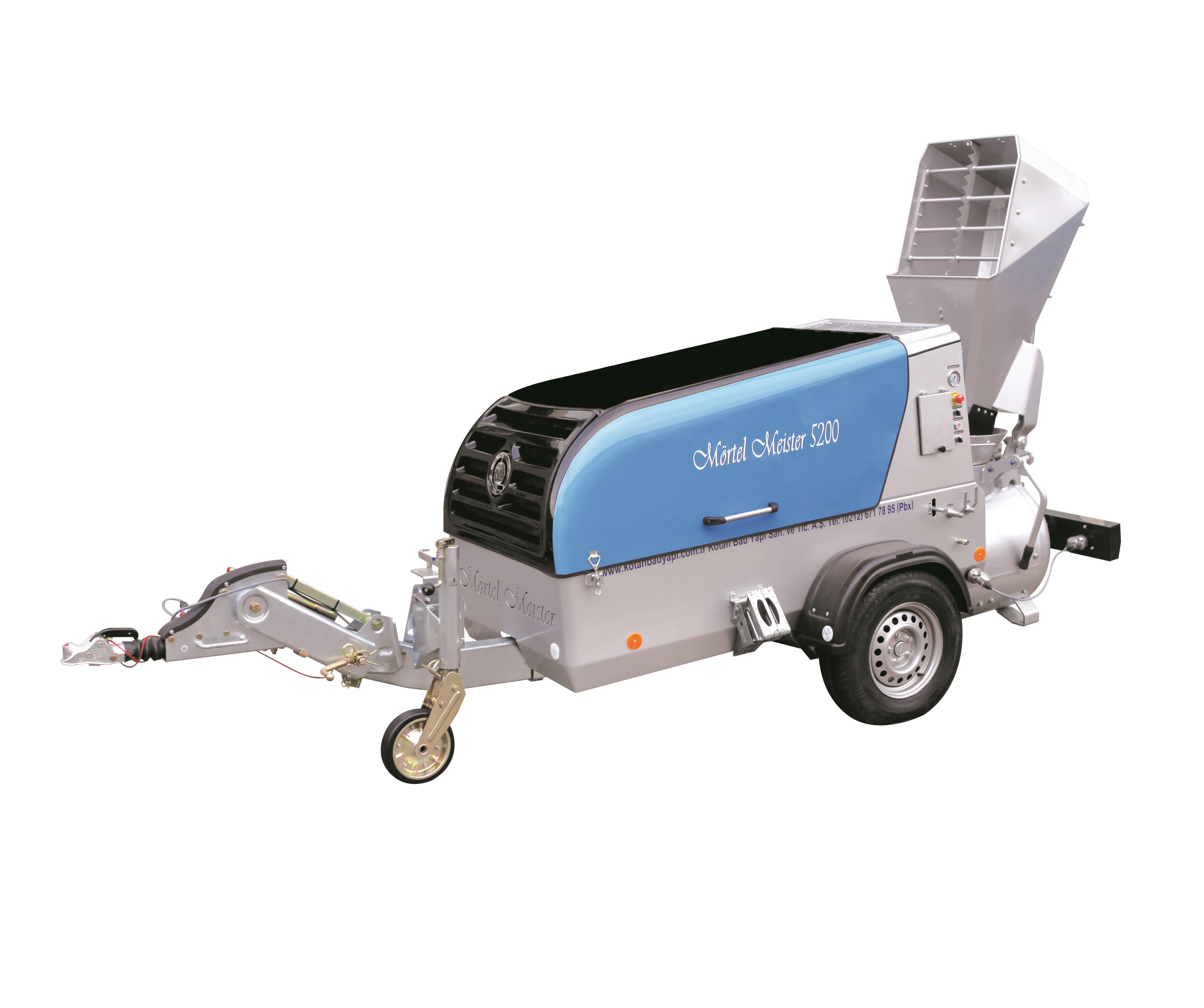 Mortel Meister 5200 bmortar смешивания и станочная линия-стяжка Машина (с пропустить)