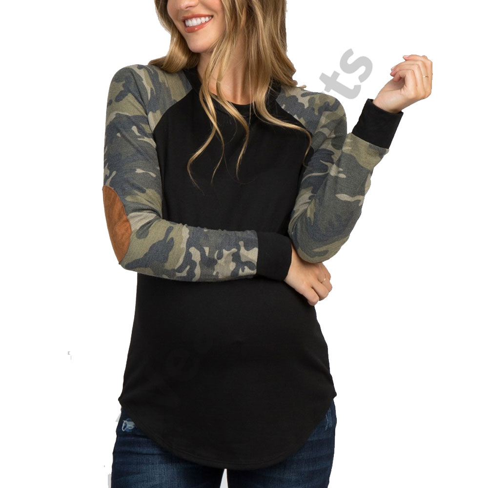 Multi pattern ladies maternity hoodie online