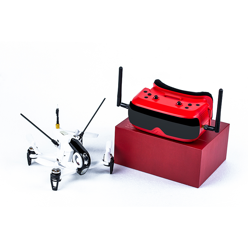 FPV очки для радиоуправляемого мини-дрона 3D VR очки ЖК DVR Встроенный сменный аккумулятор 5 в 2000 мАч