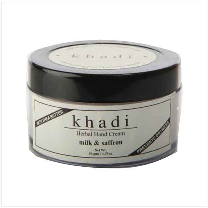KHADI NATURAL HERBAL MILK & SAFFRON MOISTURIZING FADE OUT HAND CREAM