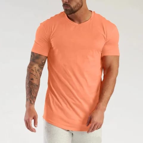 Plus Size Gym Wear And Weight Lifting T Shirts For Men 100% Cotton Materials 2021 New Fashion Of American And European Gym .