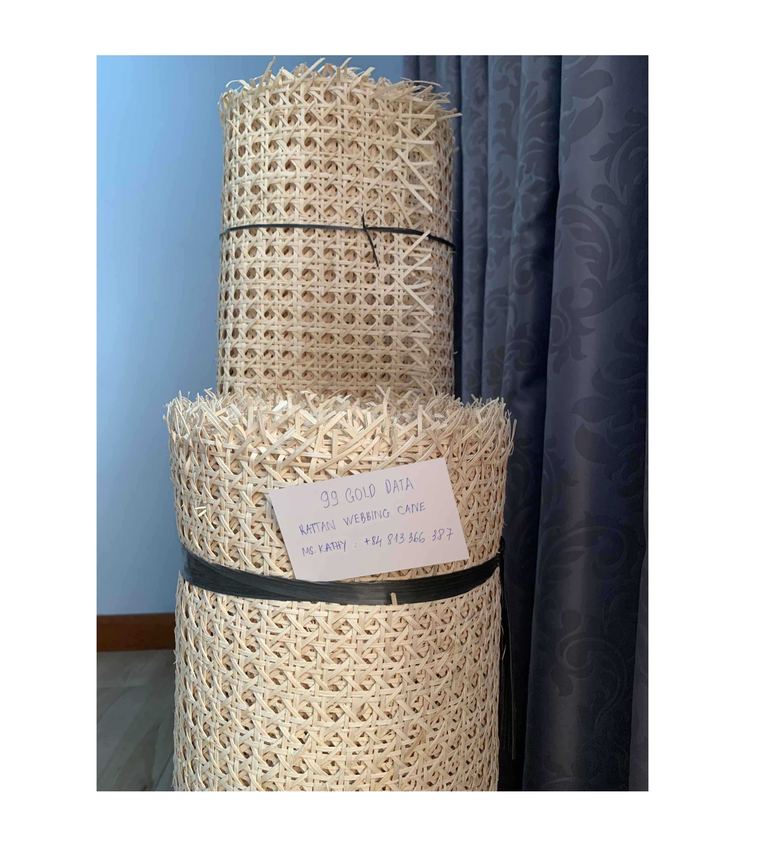 Natural rattan webbing cane/ Woven rattan webbing roll cheap price/ Rattan cane roll for home in Vietnam