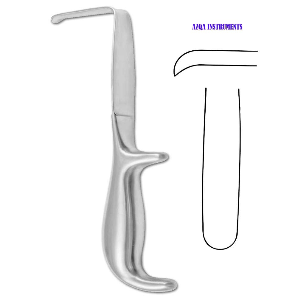 Young Premium Quality Prostatic Retractor German Stainless Steel 39x35mm General Surgery Instruments for Anorectal Urology
