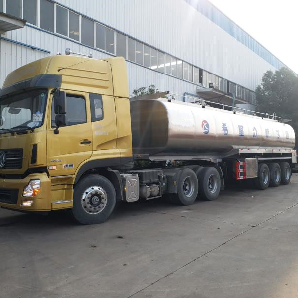 Hongyu 3 оси 45Ton Полуприцепы автоцистерны для молока hot in 2019 Sudan Market