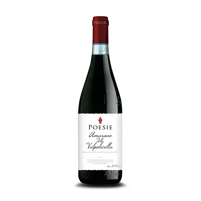 Italian red wine - Amarone della Valpolicella DOCG - Poesie - glass bottle 0,75l