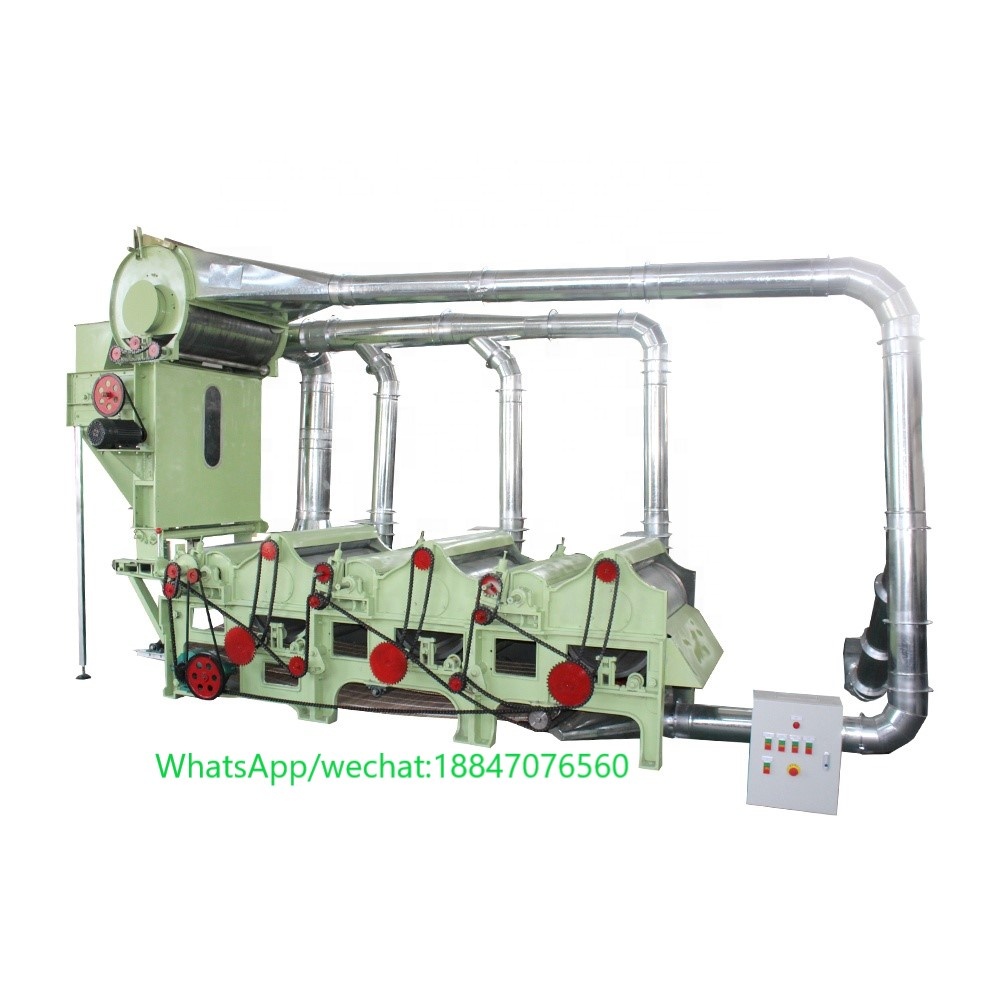 Airflow Cotton Waste Recycling Machine/Cotton Ginning And Pressing Machine/Dropping Cotton Waste Processing Machine