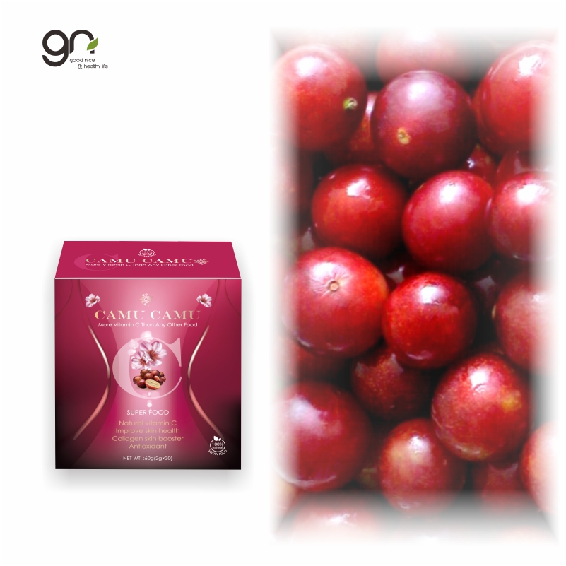 Порошок Camu C с богатым витамином C и коллагеном может увлажнить кожу