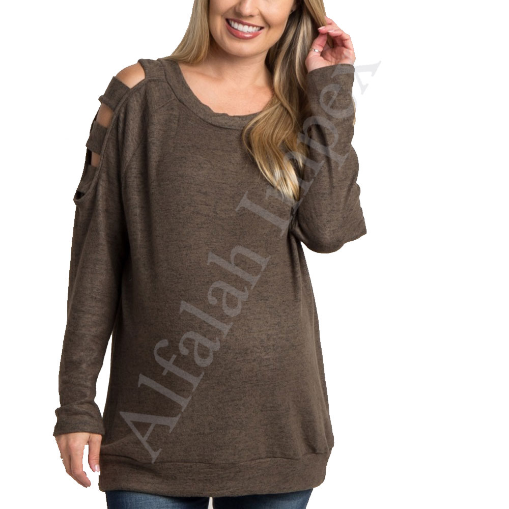 Baggy fit regular use maternity hoodie