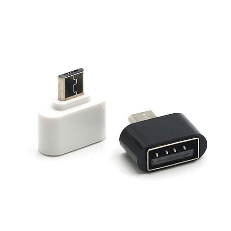 Мини-адаптер WISTAR белый с Micro USB OTG на USB 2,0, совместимый с Планшетными ПК Android