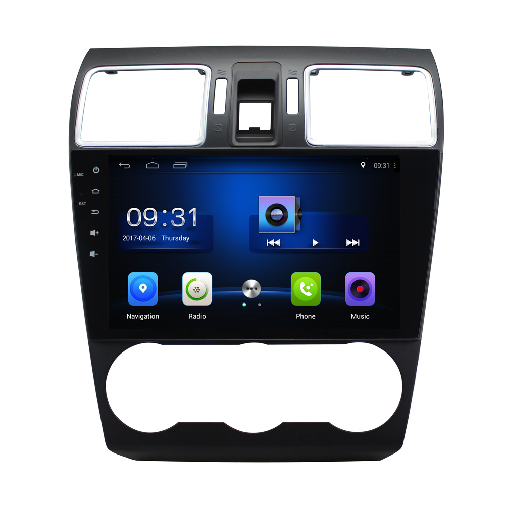 YZG 9 дюймов Автомобильный Радио плеер GPS навигация Android 8,1 система для Subaru forester навигация с WIFI Bluetooth CANBUS
