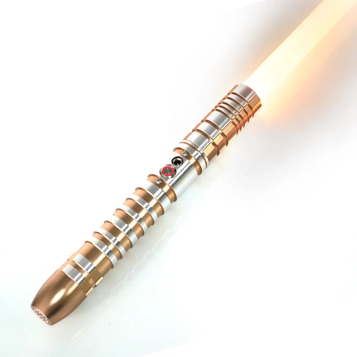 LGT SABERSTUDIO metal hilt infinite color changing heavy dueling lightsaber with smooth swing blaster lock up flash on clash 9 f